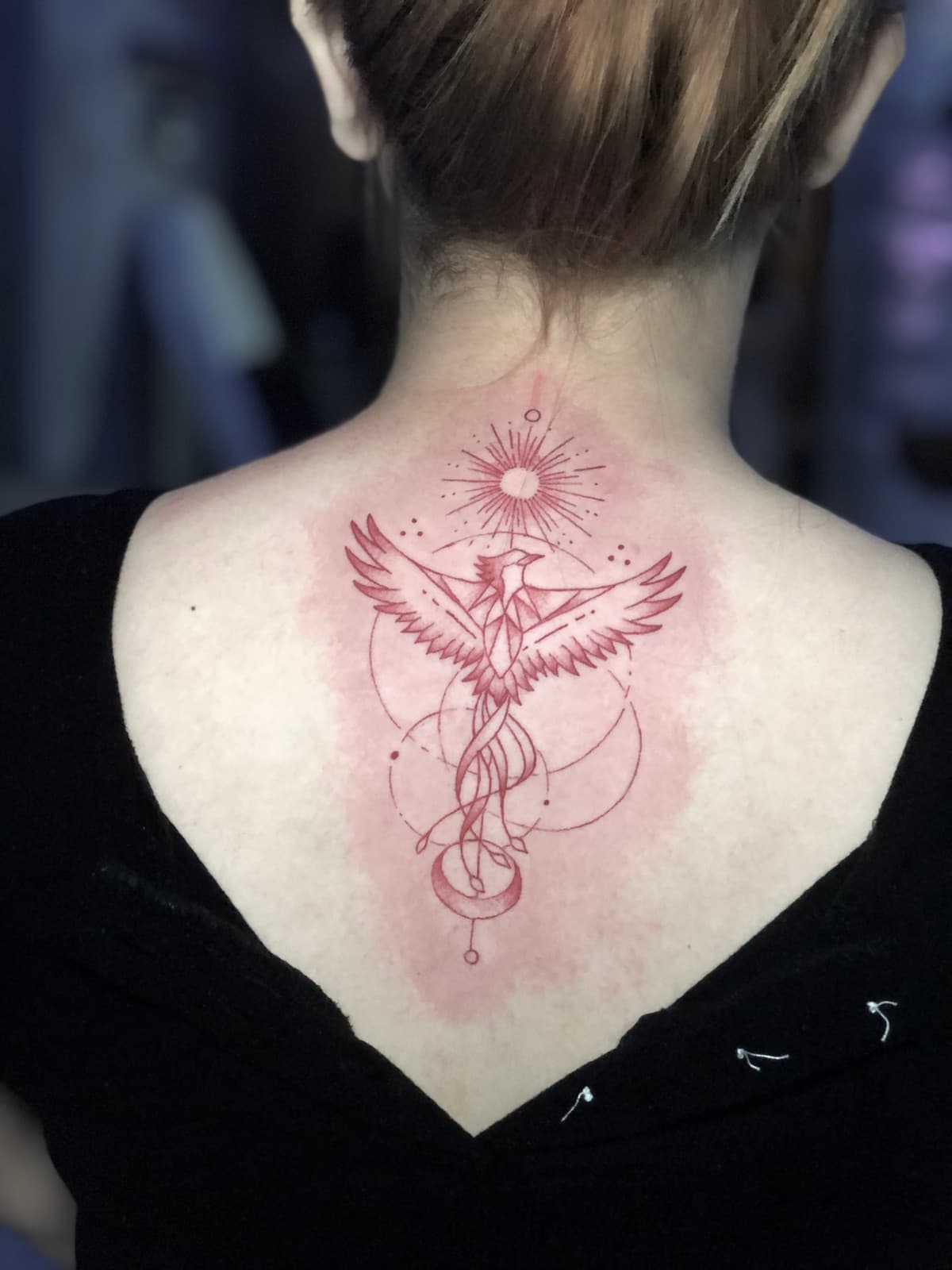 line art tattoo piece 12 by park nichole lladoc — gorillaz tattoo art studio philippines