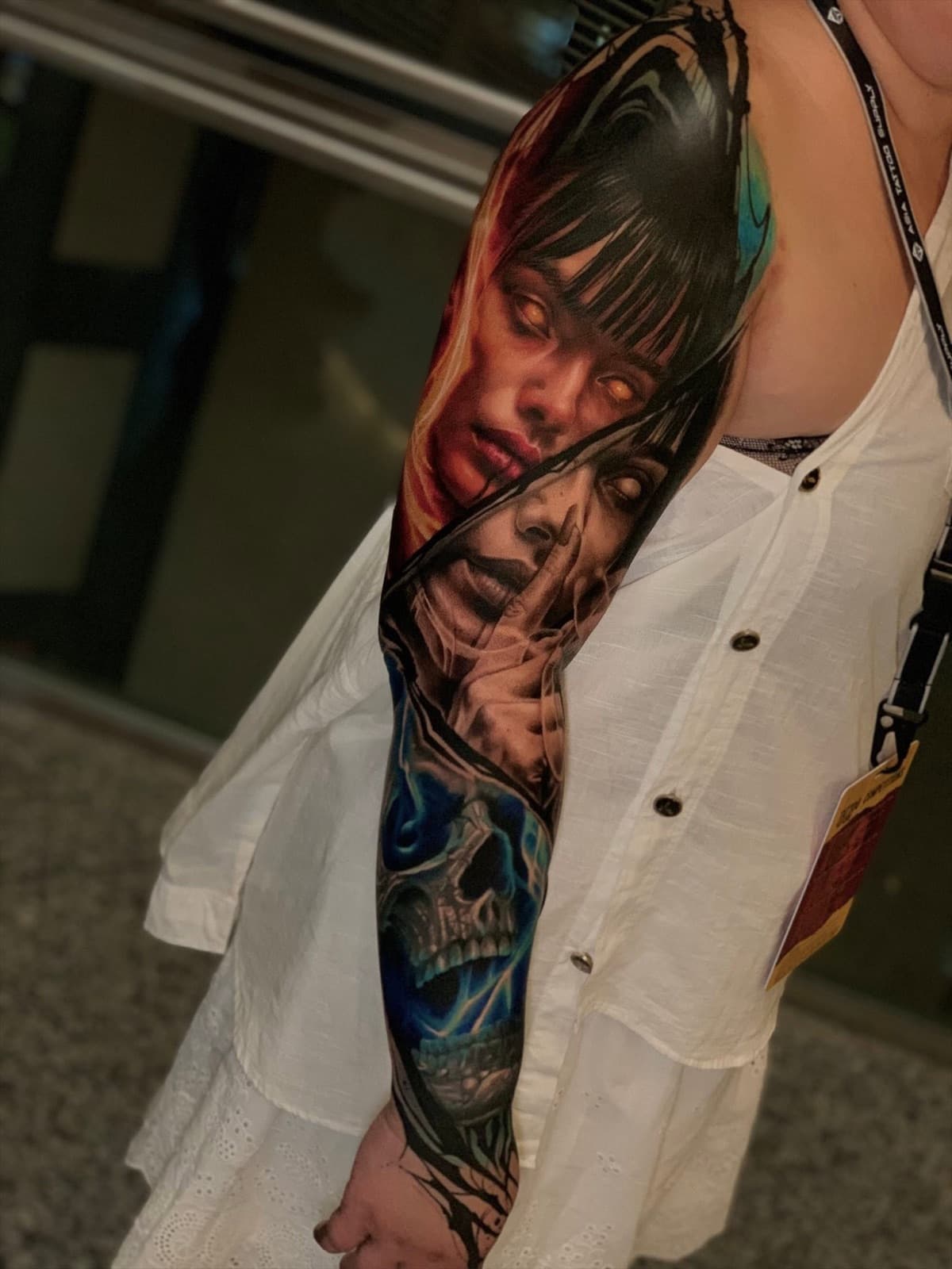 realism tattoo piece 18 by park nichole lladoc — gorillaz tattoo art studio philippines
