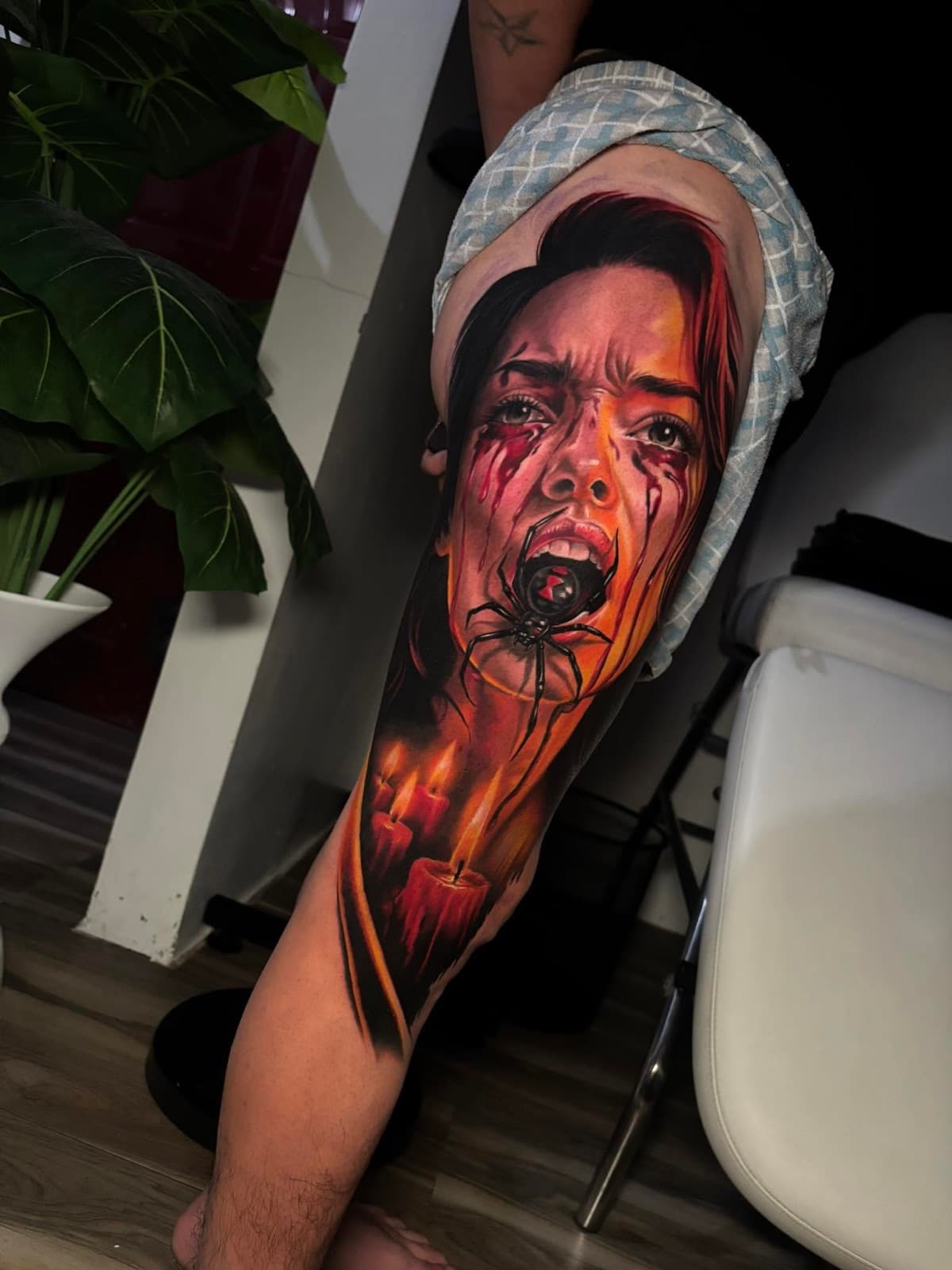 realism tattoo piece 19 by park nichole lladoc — gorillaz tattoo art studio philippines