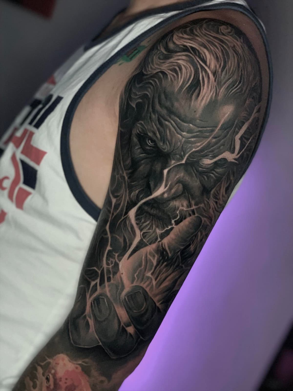 blackwork tattoo piece 30 by park nichole lladoc — gorillaz tattoo art studio philippines
