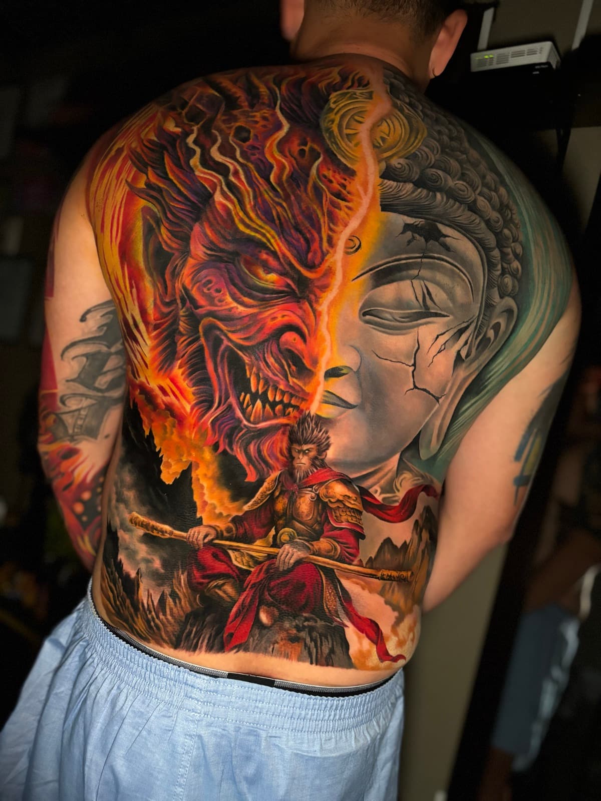 hyper-realism tattoo piece 7 by park nichole lladoc — gorillaz tattoo art studio philippines
