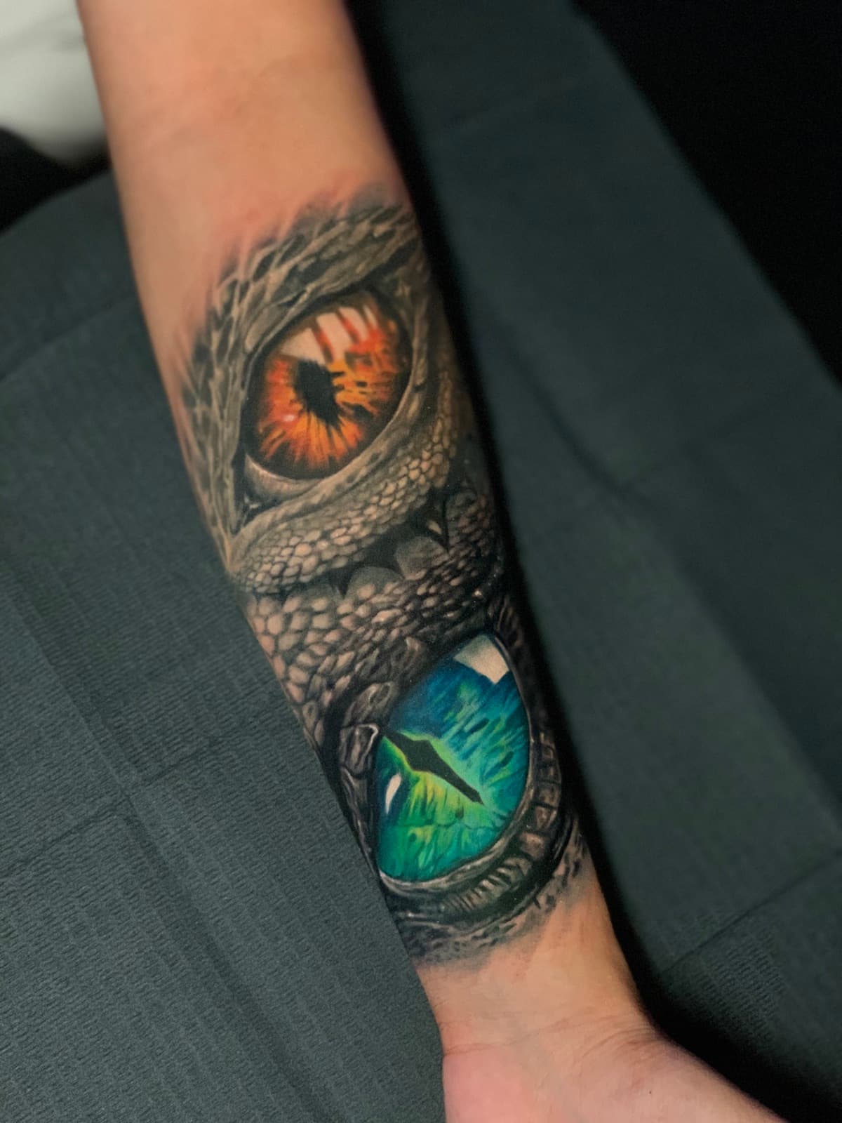 hyper-realism tattoo piece 28 by park nichole lladoc — gorillaz tattoo art studio philippines