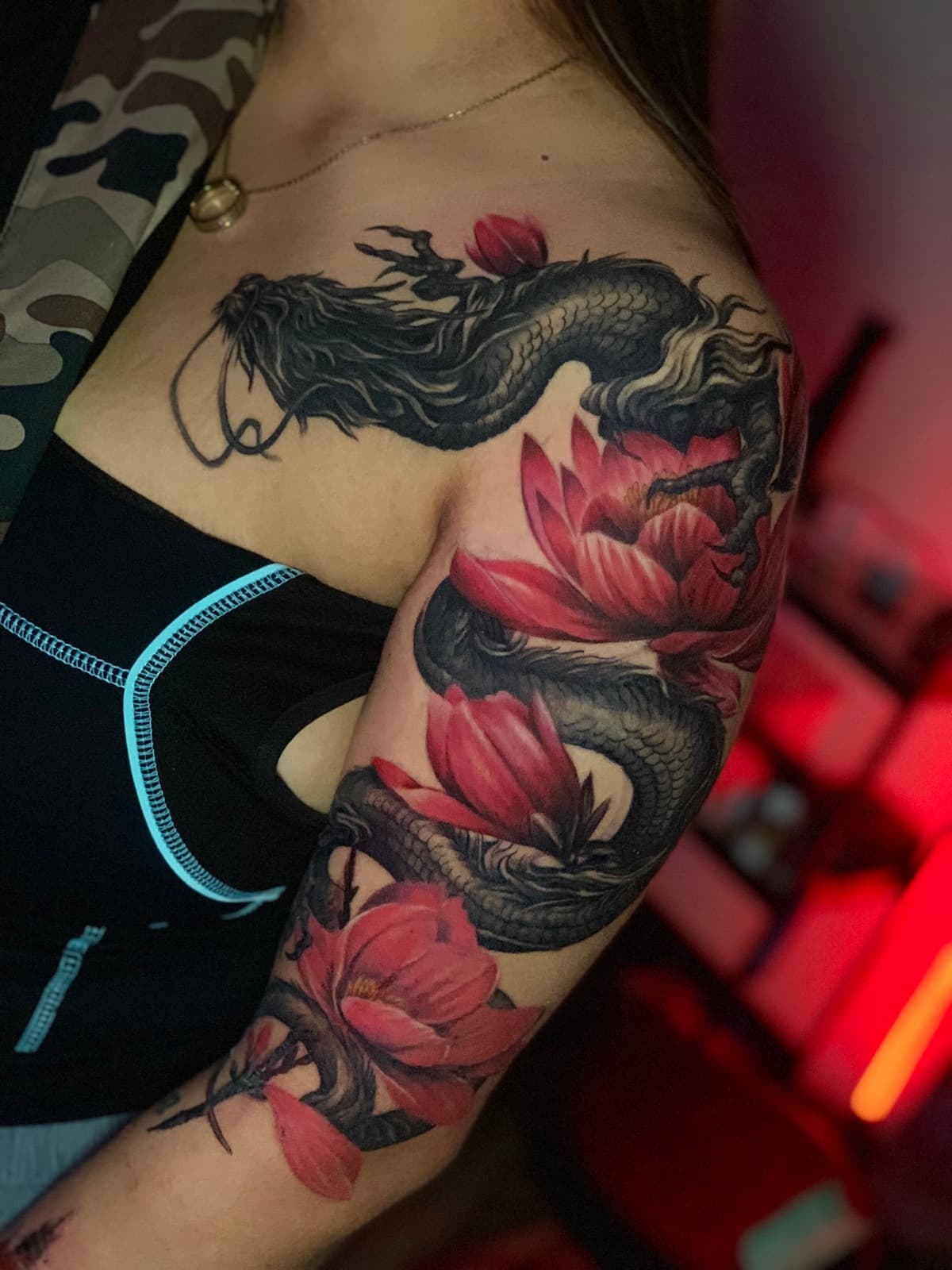 japanese tattoo piece 8 by park nichole lladoc — gorillaz tattoo art studio philippines