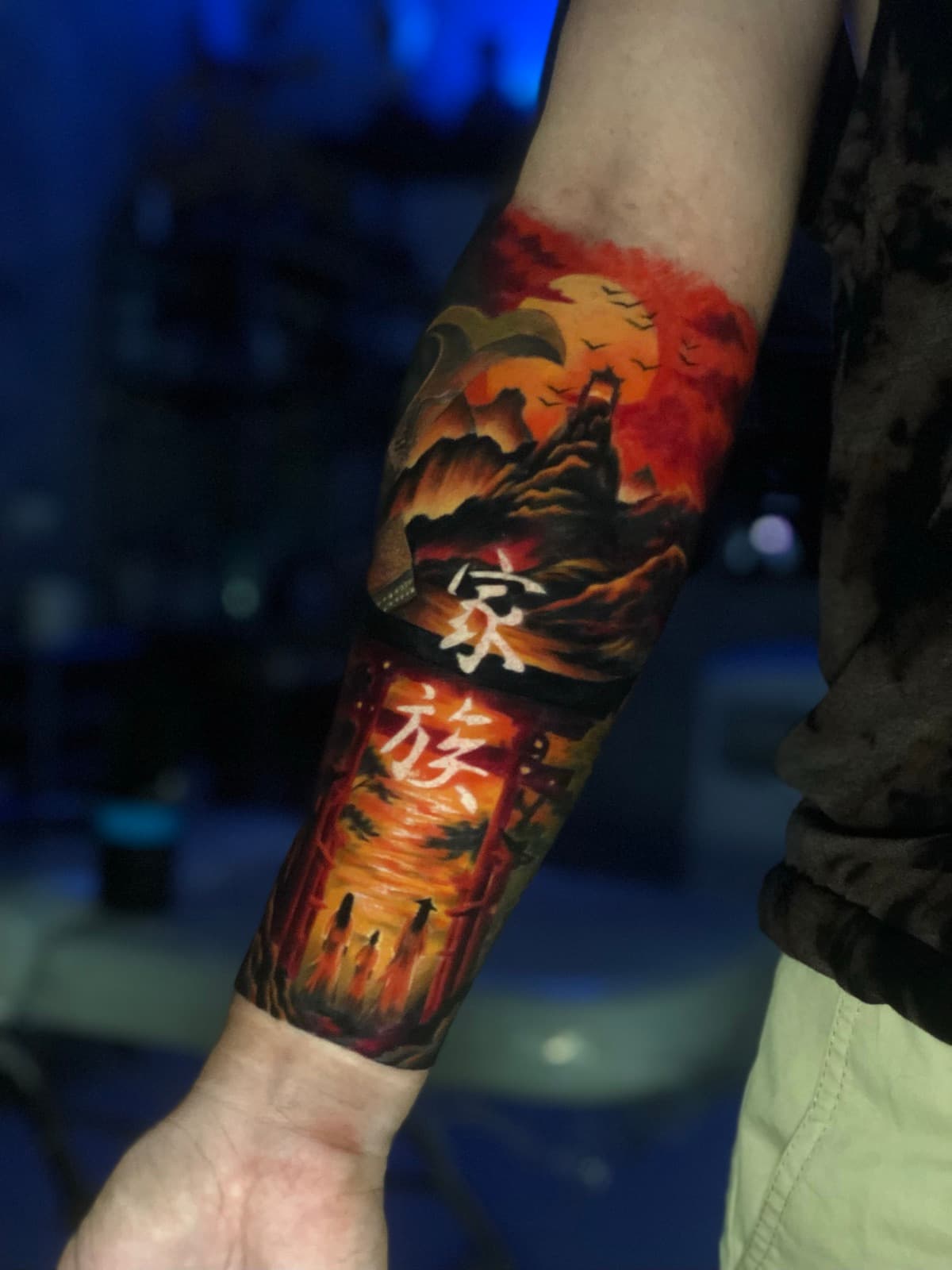 japanese tattoo piece 10 by park nichole lladoc — gorillaz tattoo art studio philippines