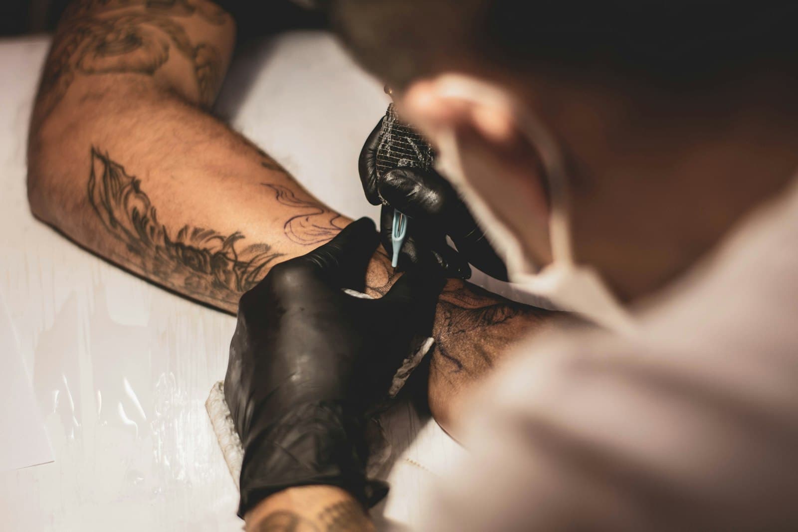 Gorillaz Tattoo Art studio inside gorillaz tattoo art — custom tattoo studio in the Philippines